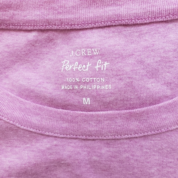 NEW J.Crew Perfect Fit Short Sleeve Slip-on T-shirt - Picture 3 of 6